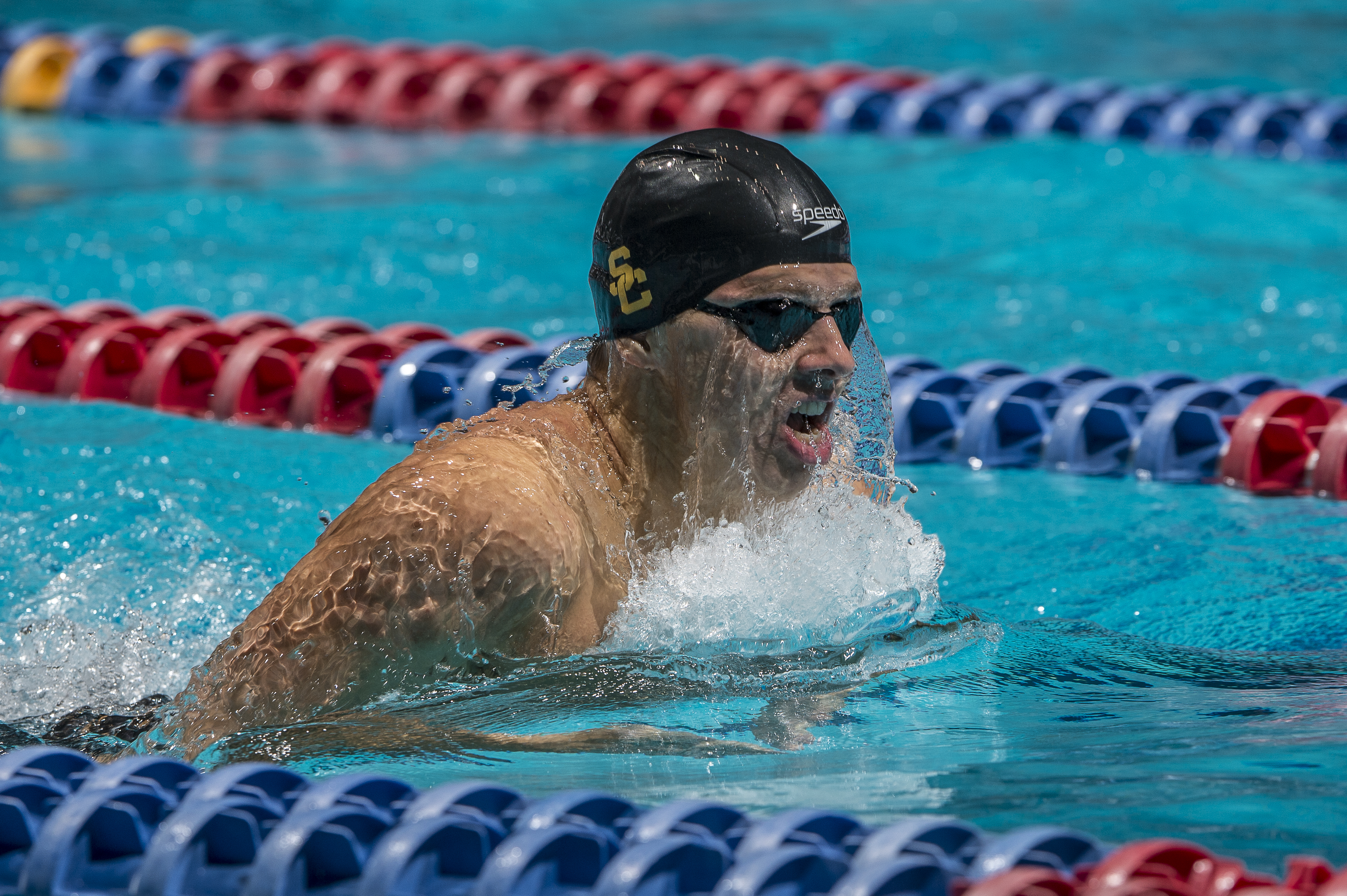 usc-men-s-swimming-kicks-off-season-with-victory-against-cal-poly