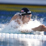 Jun 19, 2015; Santa Clara, CA, USA; Cody Miller (USA) won the Men's 100M Breaststroke Final at the George F. Haines International Swim Center in Santa Clara, Calif. Mandatory Credit: Bob Stanton-USA TODAY Sports