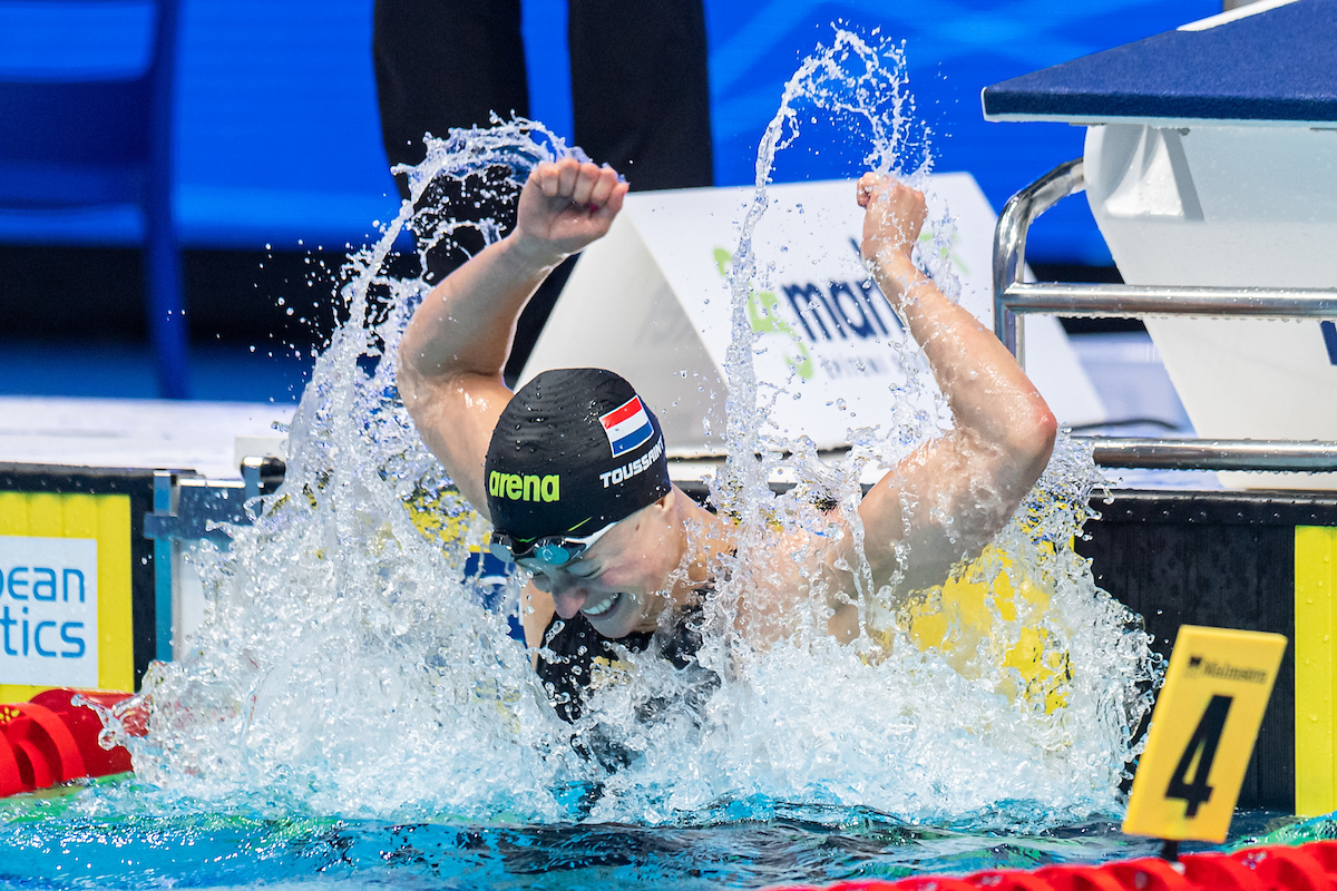 TOUSSAINT Kira NED 50m rugslag Dames Zwemmen Boedapest - Hongarije 19/5/2021 Duna Arena XXXV LEN Europees kampioenschap waterlopen Foto Giorgio Scala / Deepbluemedia / Insidefoto