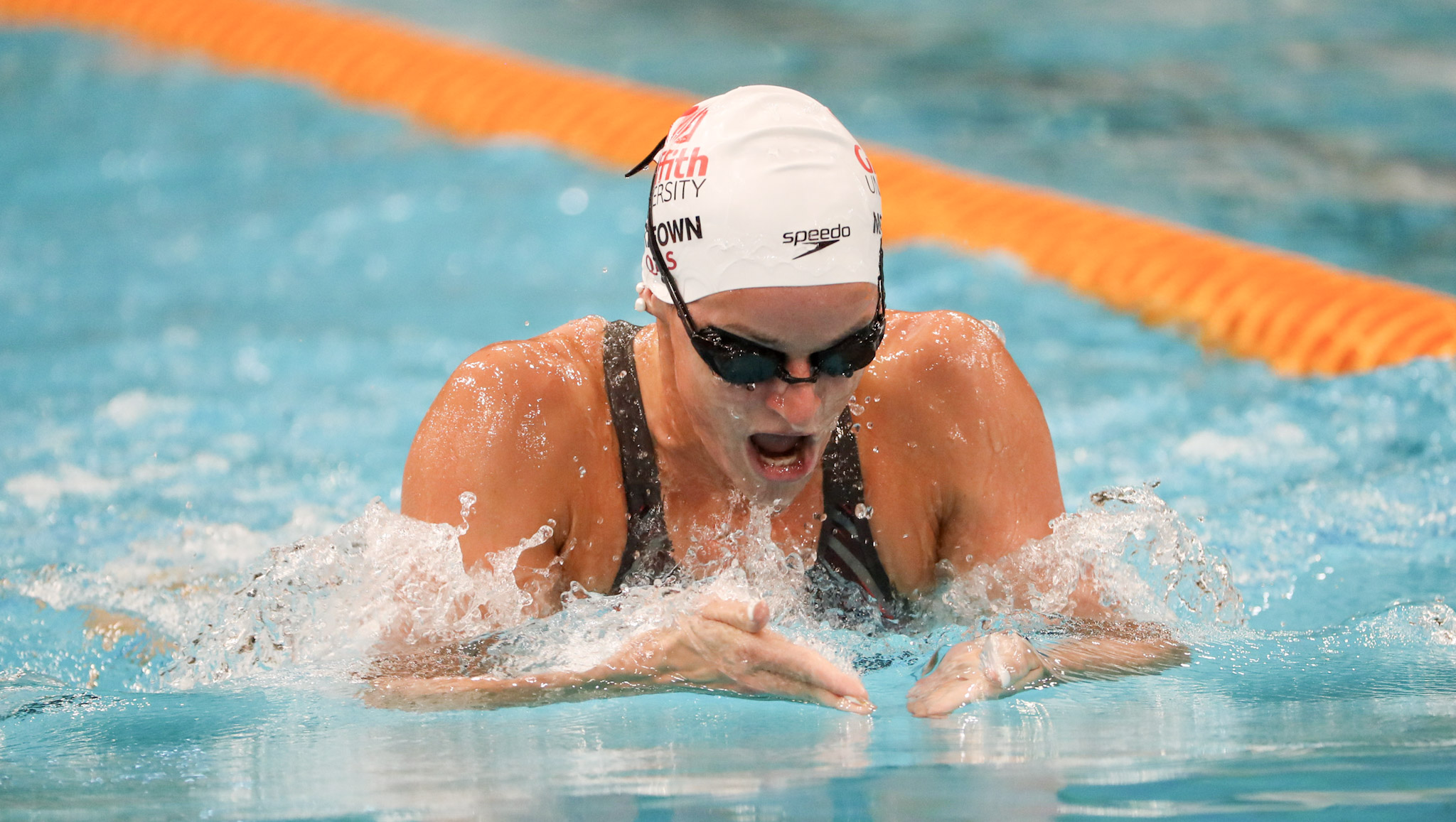 Kaylee McKeown breast hands Courtesy Swimming NSW