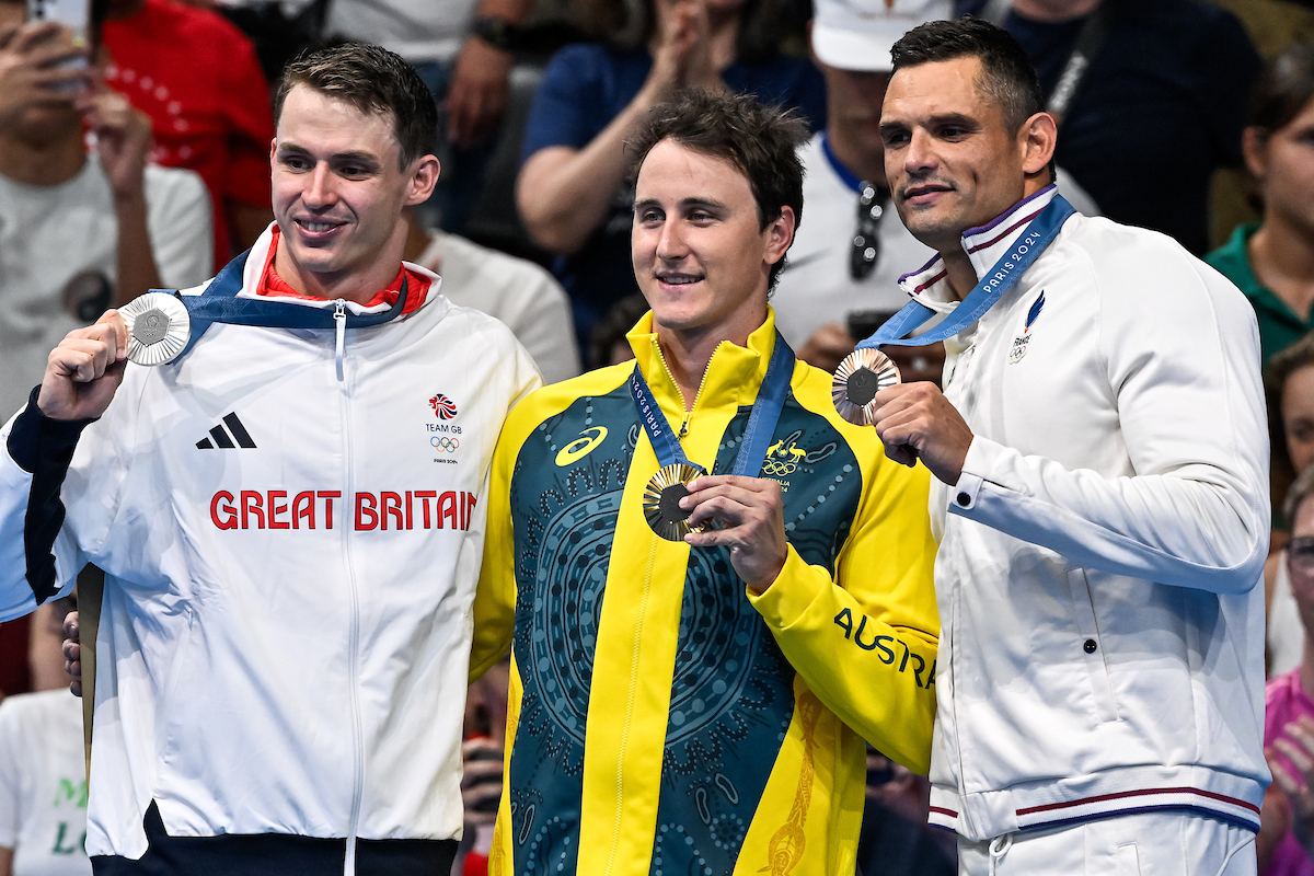 Cam McEvoy, Ben Proud, Florent Manaudou