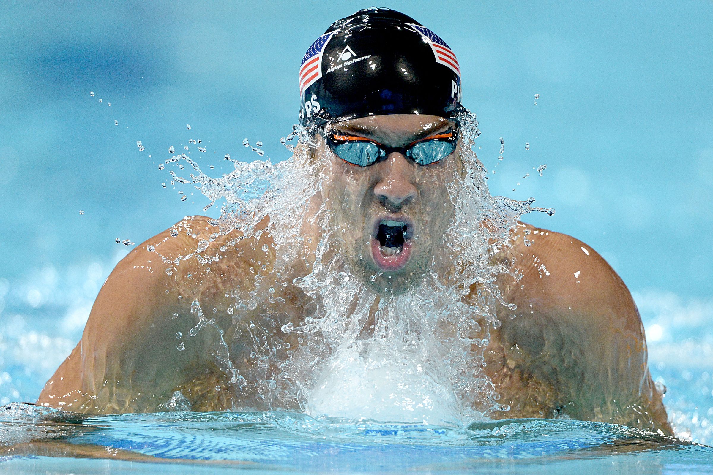 Race Video: Michael Phelps Swimming Unofficial 200 IM