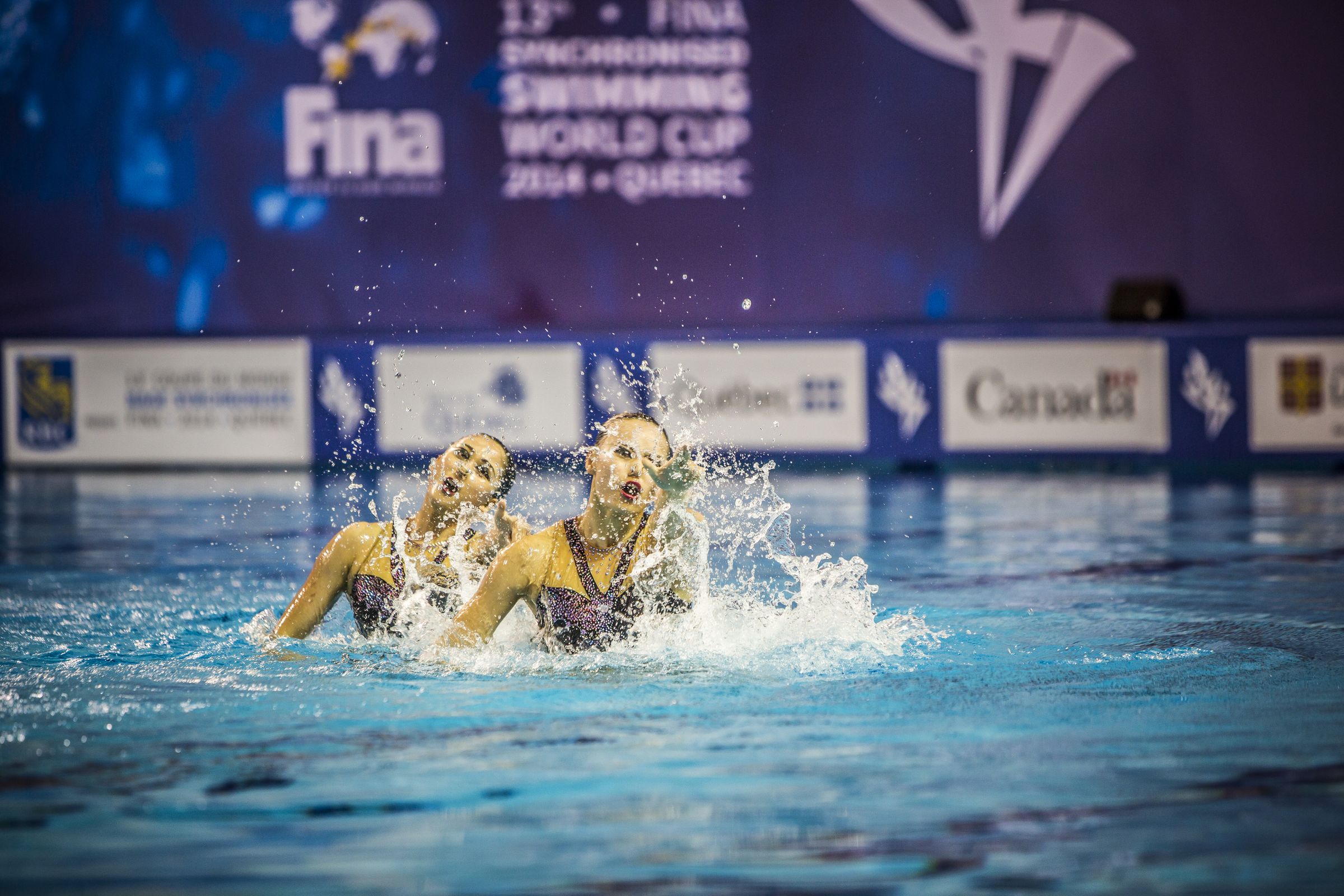 China Cruises To Duet Technical Title at FINA Synchronized Swimming