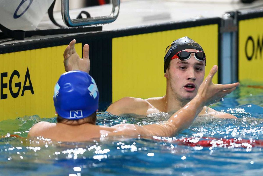 Wilrich Coetzee during Session Eight of the 2015 New Zealand Short Course Championships, Sir Owen G. Glenn National Aquatic Centre, Auckland, New Zealand, 14 August 2015. Photo: Simon Watts/www.bwmedia.co.nz