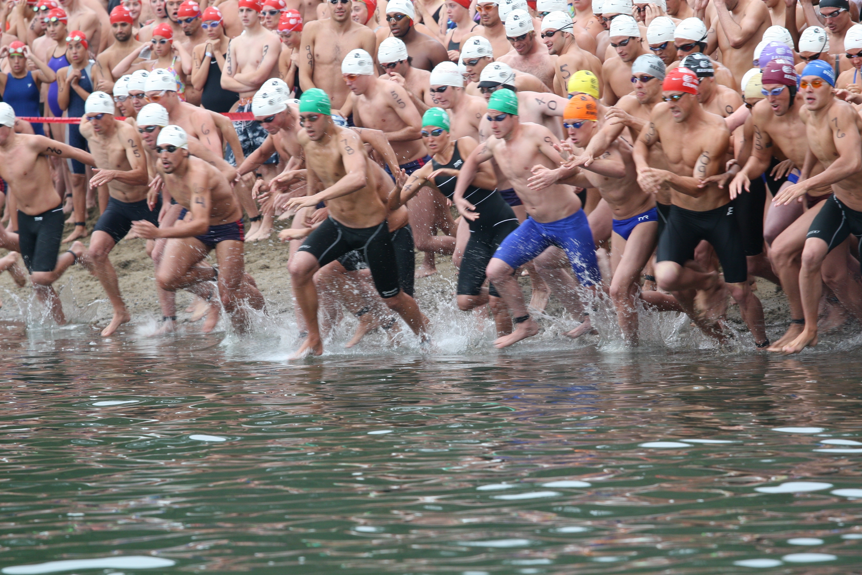 Плавание на открытой воде женщины