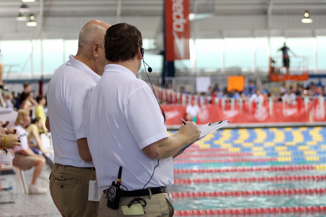 Up On Deck: Inside The World Of Swim Officials - Swimming World News