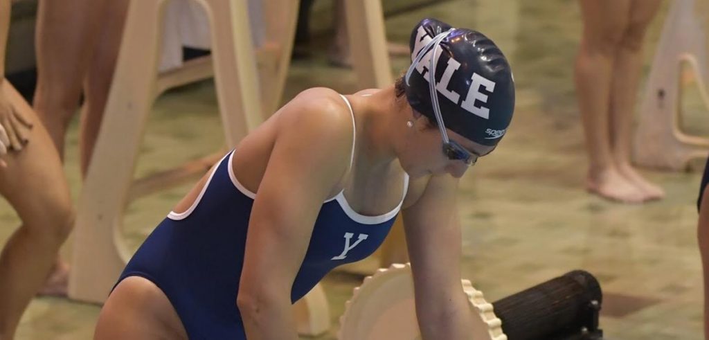 yale swimmer