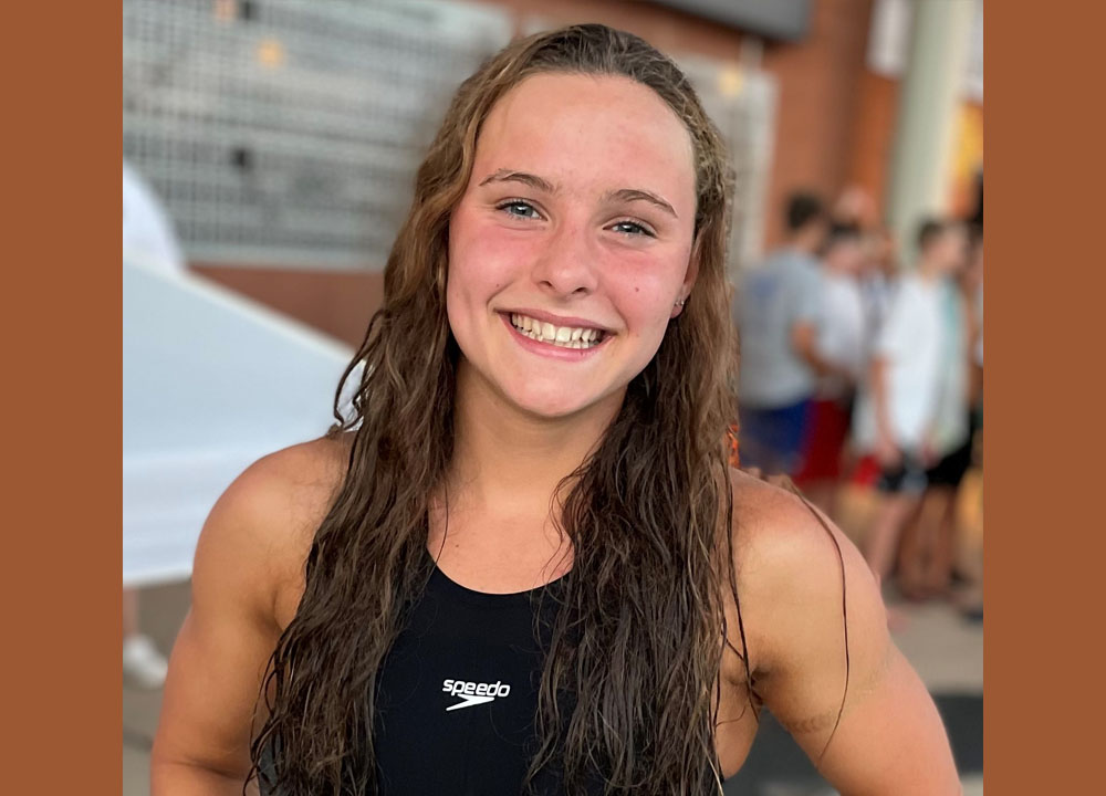 Swimming World October 2021 - Up & Comers - Phoenix Swim Club's Maryjane (MJ) Neilson