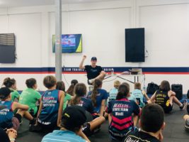 Zac in class with kids 1